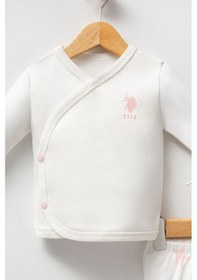 Resim U.S. Polo Assn. U.s. Polo Assn Kız Bebek Beyaz Hastane Çıkışı 5274-48999 Beyaz 