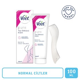 Resim Veet Pure Tüy Dökücü Krem Normal Ciltler 100 ml 