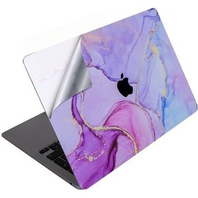 Resim Apple Uyumlu Macbook Air M1 Kılıf Marble14 Kaplama Yapıştırma Sticker Laptop Koruyucu A2337 İle Karışık 