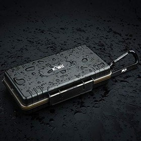 Resim KIWIFOTOS 40 yuvalı hafıza kartı kılıfı tutucu su geçirmez 40x SD SDXC SDHC/Cf express tip A kartı/NS (Nintendo anahtarı) oyun kartı/Sony PSV PS Vita SD kart tutucu kutusu organizatör depolama 