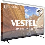 Resim Bestekran Vestel 40ud8460 Tv Ekran Koruyucu - Vestel 40" Inç Ekran Şeffaf Koruma Paneli 