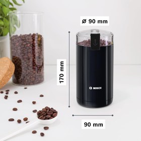 Resim Bosch TSM6A013B Kahve Öğütücü, Siyah [Enerji Sınıfı B] - Black / Single 