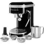 Resim Kitchen Aid 5KES6503EOB Siyah Espresso & Cappuccino Makinesi 