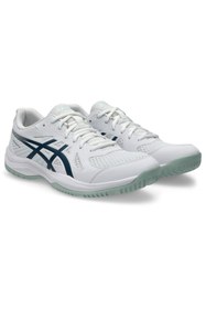 Resim Asics UPCOURT 6 Erkek White/Dark Neptune Voleybol Ayakkabısı 1071A104-104 