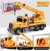 Resim Springsun Küçük Mühendisler İçin Büyük Boylu Simülasyon Kral Yükleyici Araba Oyuncağı - Dayanıklı Malzeme İle 4-6 Yaş Erkek Çocuklar İçin Eğitici Ve Eğlenceli Model 51p Asansör 51p 