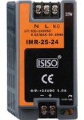 Resim Imr-150-48 - 150W 48Vdc 3.10A Mini Göstergeli Raya Montajlı Güç K 