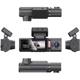 Resim Techsmart 4k 2 Kameralı Gps Wıfı Araç İçi Kamera 