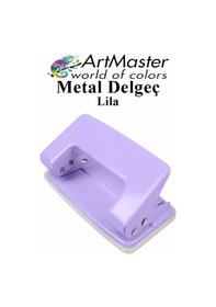 Resim Lila Delgeç Metal 1 Adet 10 Sayfa Enerji Tasaruflu Delegeç Perfaratör Kağıt Delgeci 1 Paket Lila 