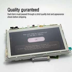 Resim TOMSIN Wii U Gamepad (Digitizer) için Yedek Dijitalleştirici Dokunmatik Ekran Onarım Parçası 