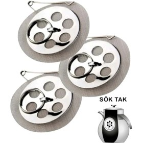 Resim Doğuş Mutfak Çaydanlık Demlik Içi Süzgeç 15 Adet 15 Adet Söktak 