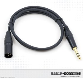 Resim Stereo Xlr Kablo - - 6.3 Mm Trs Erkek - Xlr Erkek - 2 Me 