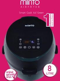 Resim Miinto Smart Cook XXL 8.5 lt Yağsız Airfryer Yeşil 