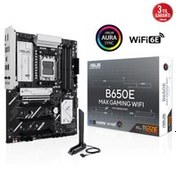 Resim ASUS B650E MAX GAMING WIFI, 4xDDR5, 3xM.2, DP, HDMI, Type-C, Wi-Fi 6E, Bluetooth v5.3, AMD Ryzen 7000 Serisi, AM5 Soket Gaming Anakart 