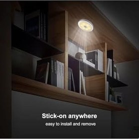 Resim Hareket Sensörlü Şarjlı Led Lamba - Banyo Mutfak Otomatik Lamba (2) 