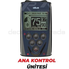 Resim XP Dedektör Deus Dedektör - 34X28CM X35 Başlık, Ws4 Kulaklık, Ana Kontrol Ünitesi 