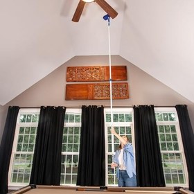 Resim Unger Mikrofiber Tavan Vantilatörü dust, Mavi 