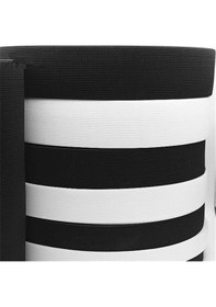 Resim Lastik Sert Yumuşak Çamaşır Don Etek Bel Paça Bebe Lastiği 1 CM 20 M Siyah 