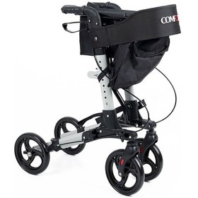 Resim Tekerlekli Yürüteç Lüks Rollatör Yürüteç Baston Hasta Yaşlı Yürüteç 