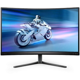 Resim Philips Evnia 27M2C5500W 27″ 0,5ms 240Hz HDR400 FreeSync Premium Pro VA Curved Gaming Monitör( Ölü Pixel) 