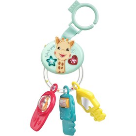 Resim Sophie La Girafe Sesli ve Işıklı Anahtar Çıngırak 