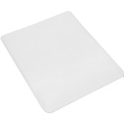 Resim newdaki Beyaz Dikdörtgen Bilgisiyar Notebook Bileklik Destekli Ergonomik Optik Mousepad 19x23 Cm 
