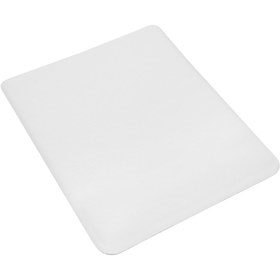Resim newdaki Beyaz Dikdörtgen Bilgisiyar Notebook Bileklik Destekli Ergonomik Optik Mousepad 19x23 Cm 