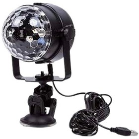 Resim 7 Farklı Aydınlatma Modu Ve Ses Sensörlü Disko Topu Lambası Çok Renkli 