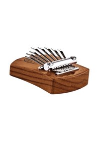 Resim Meinl Sonic Energy Kl802fol Mini Solid Flower Of Life C Major 8 Note Kalimba Red Zebrawood 