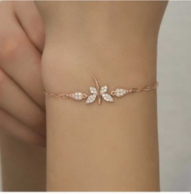 Resim Gümüş Rose Yusufçuk Kadın Gümüş Bileklik 