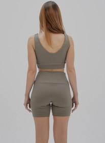 Resim STRIA BIKER TAYT SOFT GREEN - S-M / Soft Green 
