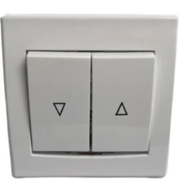 Resim Merlin Gerin Jaluzi Kumanda Anahtarı ( Beyaz Renk ) 