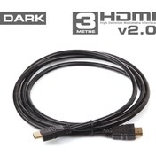 Resim Dark v2.0 3mt, 4K / 3D, Ağ Destekli, Altın Uçlu HDMI Kablo (DK-HD-CV20L300) 