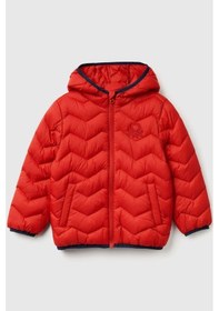 Resim United Colors Of Benetton Erkek Bebek 2twdgn02v-25k Mevsimlik Mont Kırmızı-2110 Kırmızı 