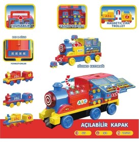 Resim MCM Group LFI-9522 Işıklı Müzikli Interaktif Tren 