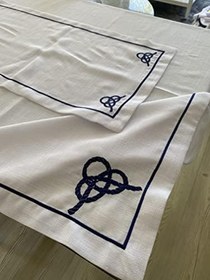 Resim Josephine düğümü masa örtüsü 