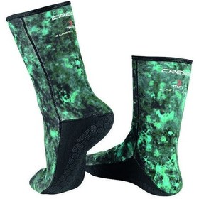 Resim Cressi Scorfano 3 Mm Camo Dalış Patiği Small Kamuflaj 
