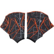 Resim Moveevo Hızlı Kuruyan Ayarlanabilir Dalış Eldivenleri - Gri Turuncu Desen, Hem Erkek Hem Kadın İçin Uygun Gri 