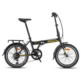 Resim Kron Fold 4.0 20 Jant Katlanır Bisiklet Siyah-sarı 