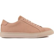 Resim Saillaker’s Sail Lakers - Pudra Nubuk Deri Bağcıklı Erkek Sneaker 