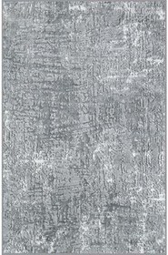 Resim Rovigo Dijital Baskı Yıkanabilir Kaymaz Taban Salon Halısı RVG1057, Gri, 160 x 230 