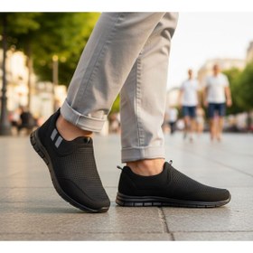 Resim Wanderfull 03820 Siyah-siyah Erkek Spor Ayakkabı 