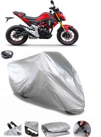 Resim CoverPlus Rks RNX Plus ARKA ÇANTA UYUMLU SU GEÇİRMEZ MOTOSİKLET BRANDASI 