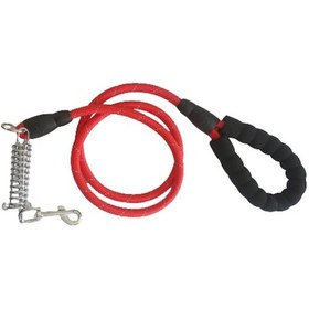 Resim şok Yaylı Köpek Gezdirme Kayışı 150x1.2 Cm - Mavi 