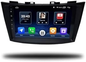 Resim MarTechno Android Carplay Multimedya 2011-2016 4GB RAM 4GB RAM 32GB Hafıza Suzuki Swift ile uyumlu 