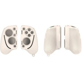 Resim Gaojunshop01 Beige Renkli Razer Kishi Ultra İçin Kaymaz Terletmeyen Oyun Kumanda Kılıfı 