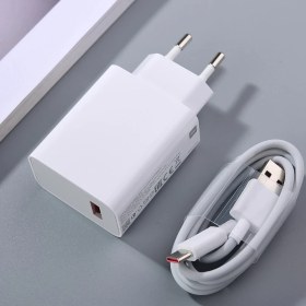 Resim Papajack Turbo Şarj Cihazı 33W Xiaomi Redmi Için 10 Ab Qc3.0 Hızlı Şarj Telefon Adaptörü 100CM Tip C Kablo Poco X3 Nfc F3 Pro Mi 10 11 x (Yurt Dışından) 