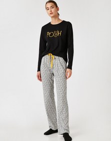 Resim Winnie the Pooh Pijama Takımı Lisanslı 