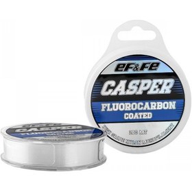 Resim Effe Casper 200m Hayalet Misina Fluorocarbon Kaplı Şeffaf 0.40 MM 