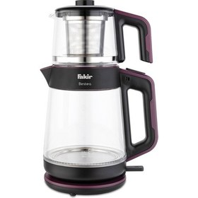 Resim Çay Makinesi Bestea Modeli Siyah-violet (mor) Çay Makinesi Bestea Modeli Siyah-violet (mor)