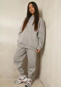 Resim Teenystore Oversize Sweatshırt Eşofman Takımı Bel Ve Paça Lastikli Pantalon Üst-alt Yeni Sezon 